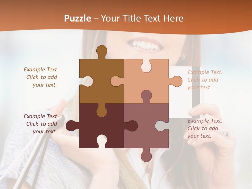 Store Customer Shopaholic PowerPoint Template