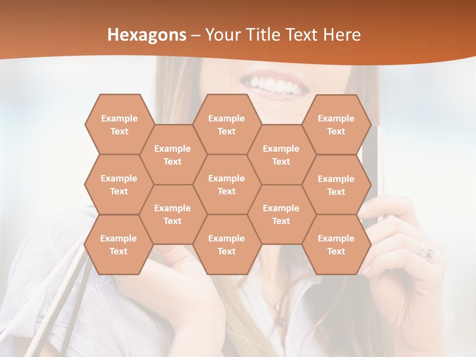 Store Customer Shopaholic PowerPoint Template