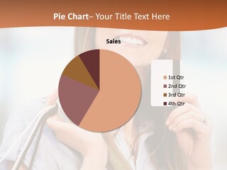 Store Customer Shopaholic PowerPoint Template