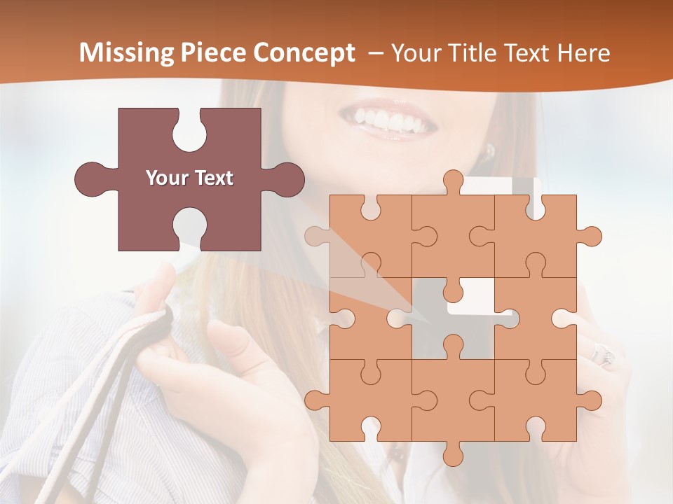 Store Customer Shopaholic PowerPoint Template