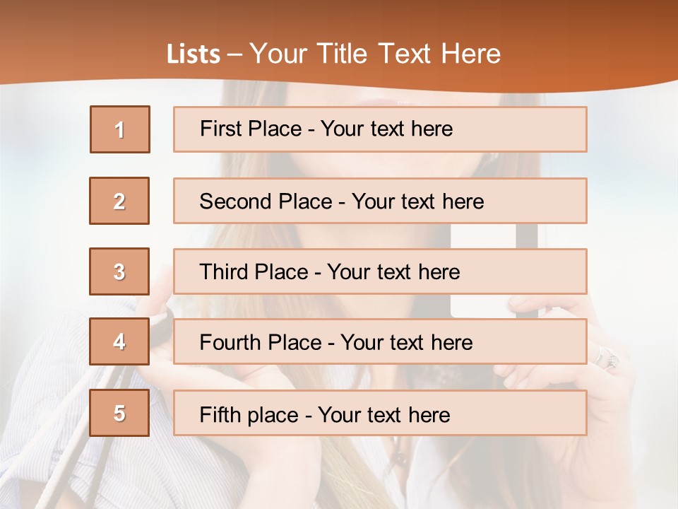 Store Customer Shopaholic PowerPoint Template