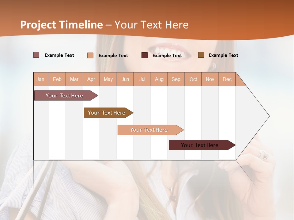 Store Customer Shopaholic PowerPoint Template