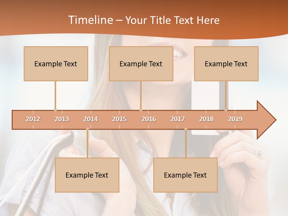 Store Customer Shopaholic PowerPoint Template
