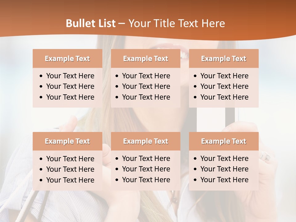 Store Customer Shopaholic PowerPoint Template