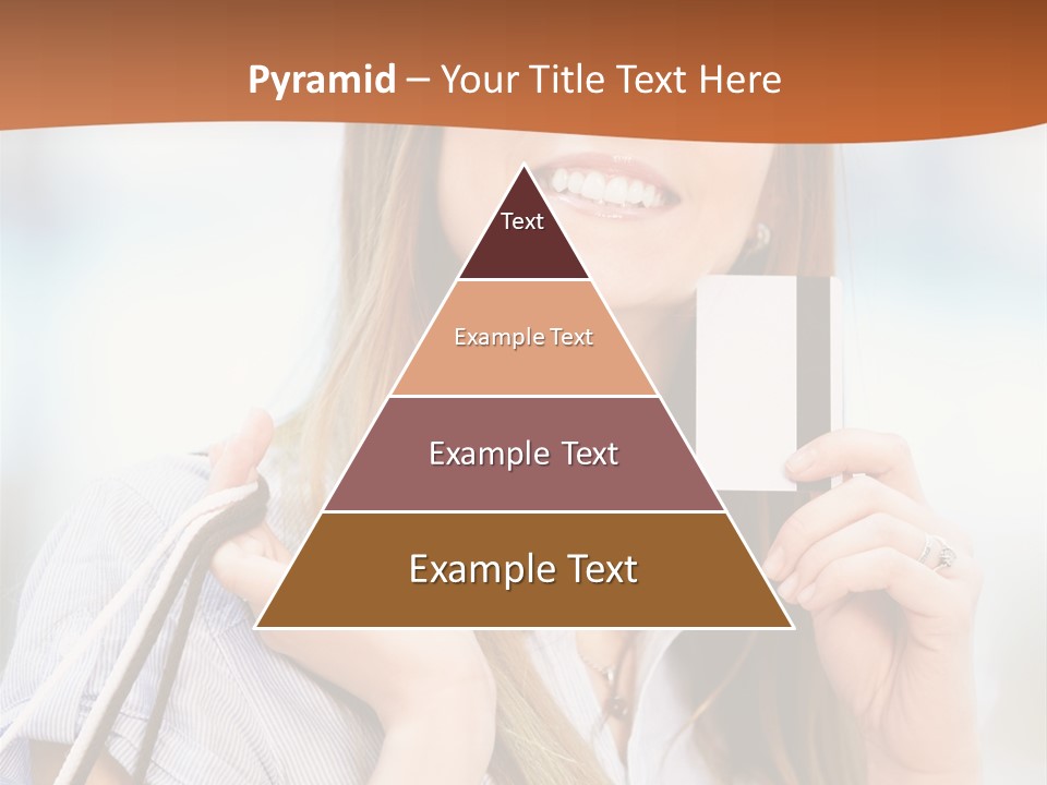 Store Customer Shopaholic PowerPoint Template