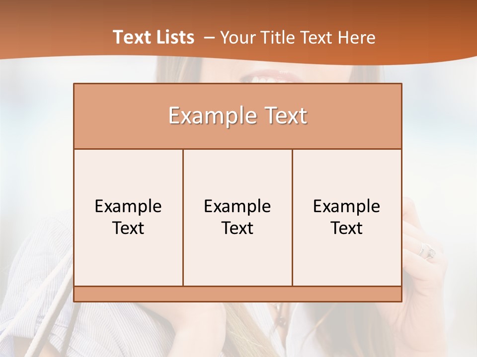 Store Customer Shopaholic PowerPoint Template