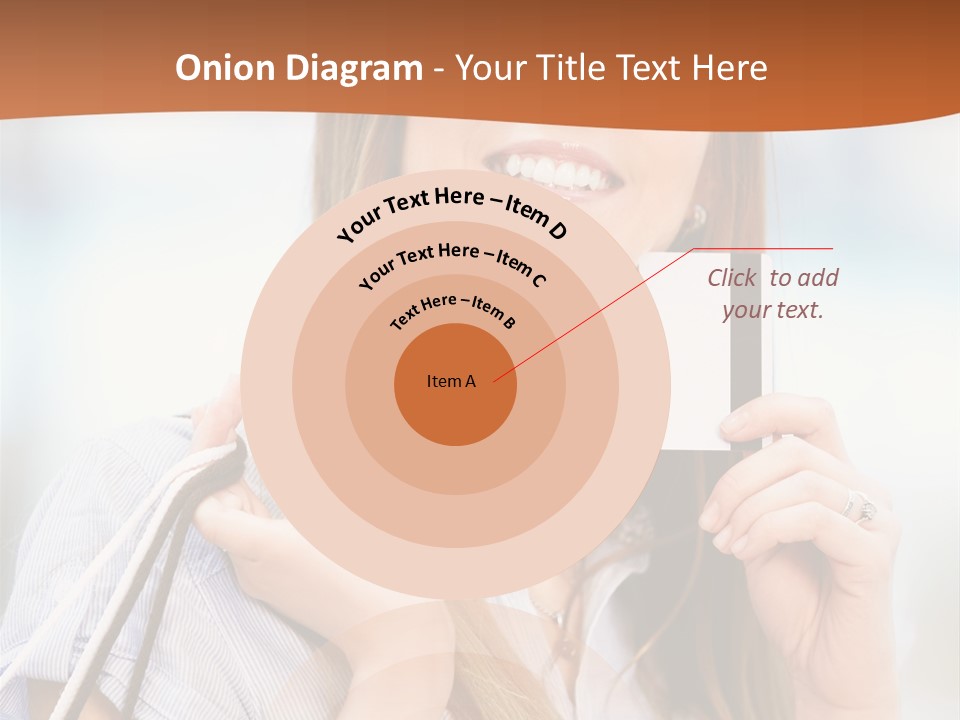 Store Customer Shopaholic PowerPoint Template