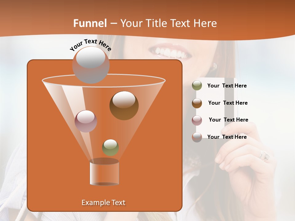 Store Customer Shopaholic PowerPoint Template