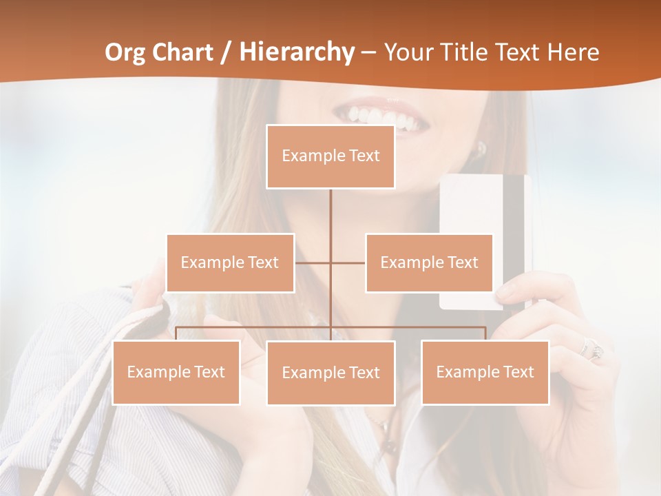 Store Customer Shopaholic PowerPoint Template