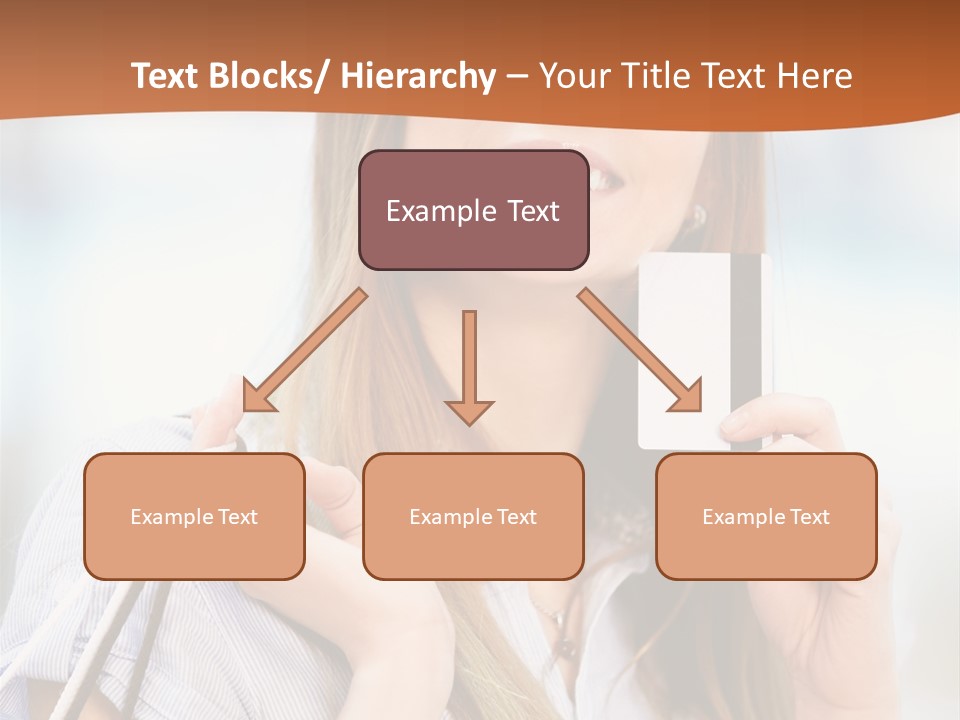 Store Customer Shopaholic PowerPoint Template
