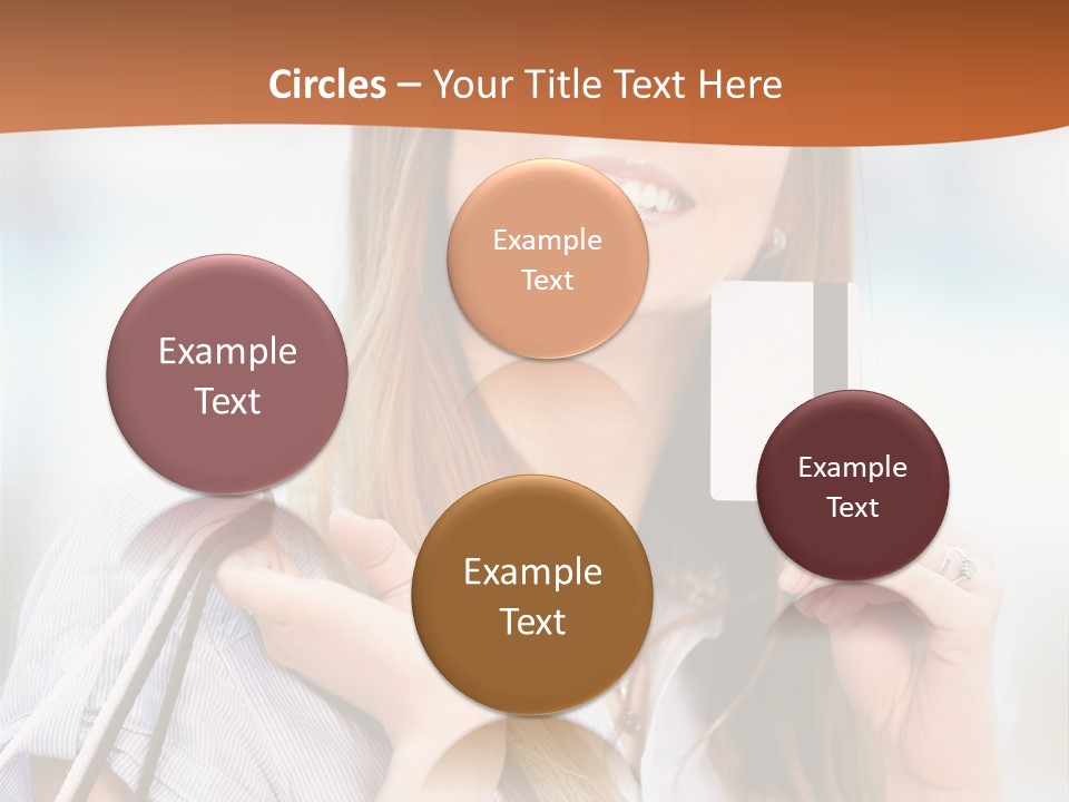 Store Customer Shopaholic PowerPoint Template