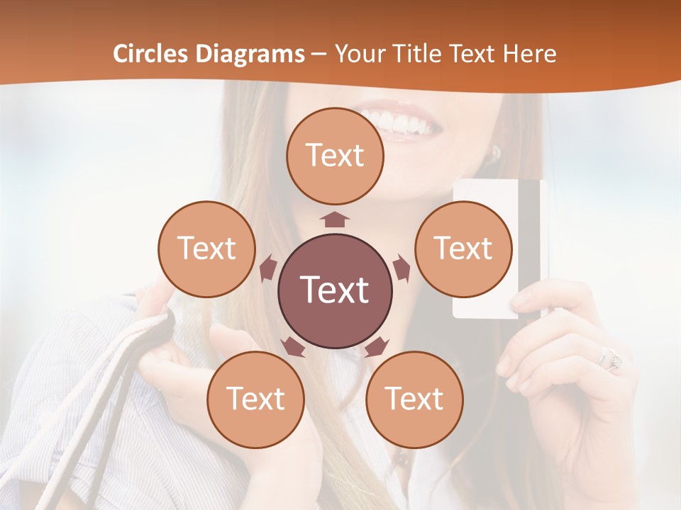 Store Customer Shopaholic PowerPoint Template