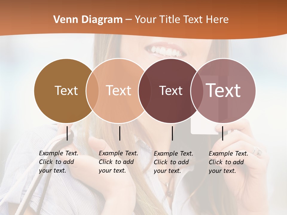 Store Customer Shopaholic PowerPoint Template