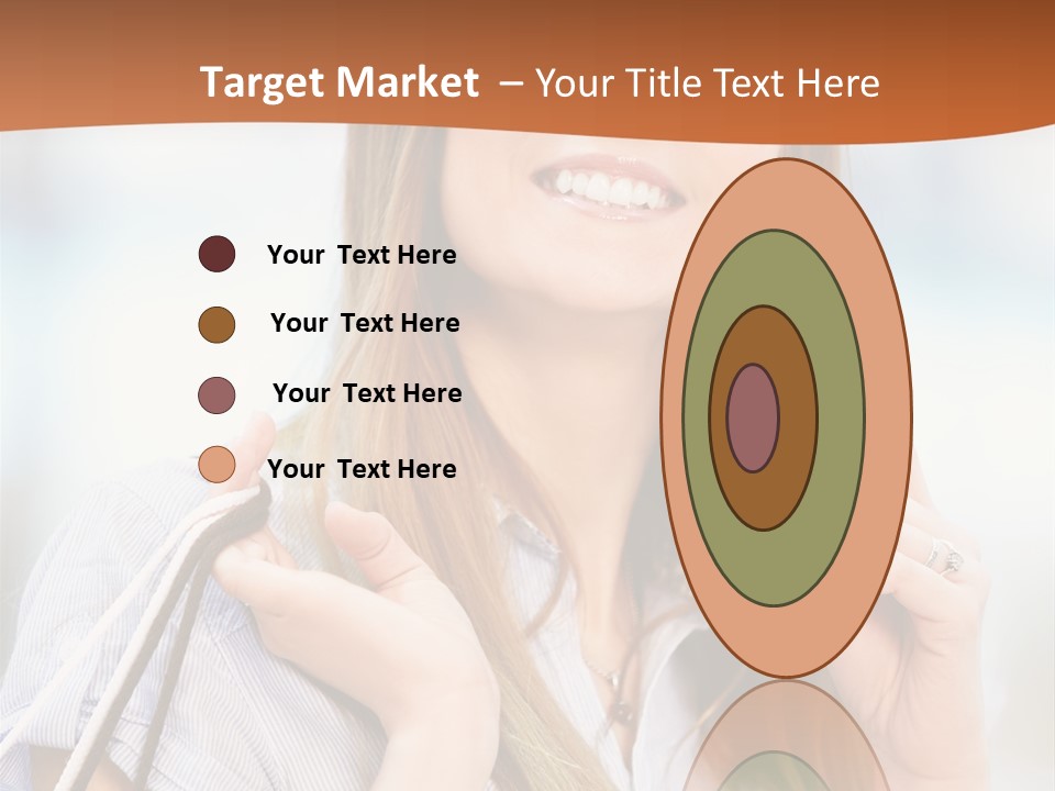 Store Customer Shopaholic PowerPoint Template