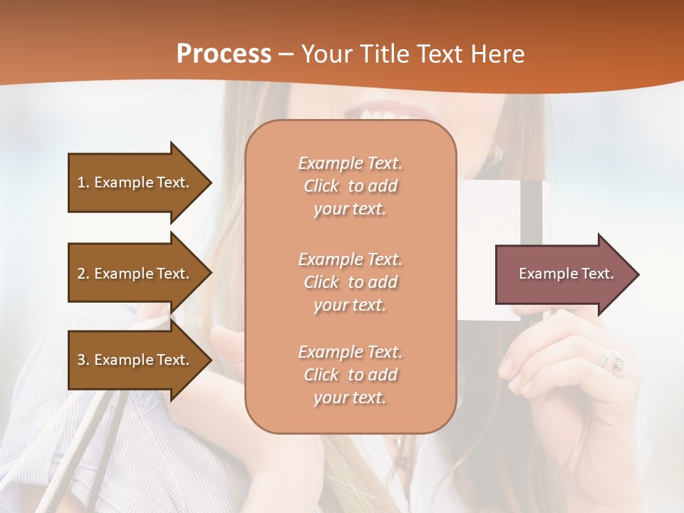 Store Customer Shopaholic PowerPoint Template