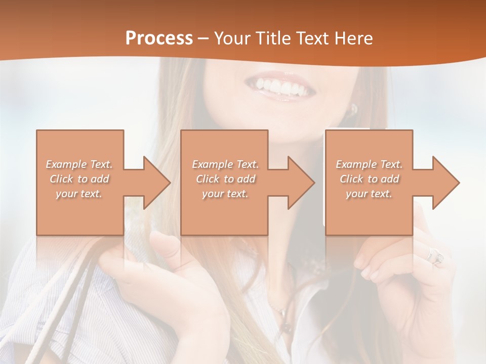 Store Customer Shopaholic PowerPoint Template