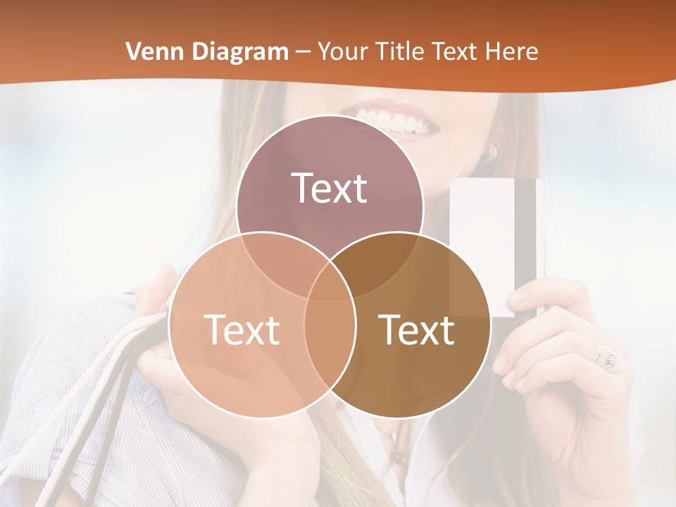 Store Customer Shopaholic PowerPoint Template