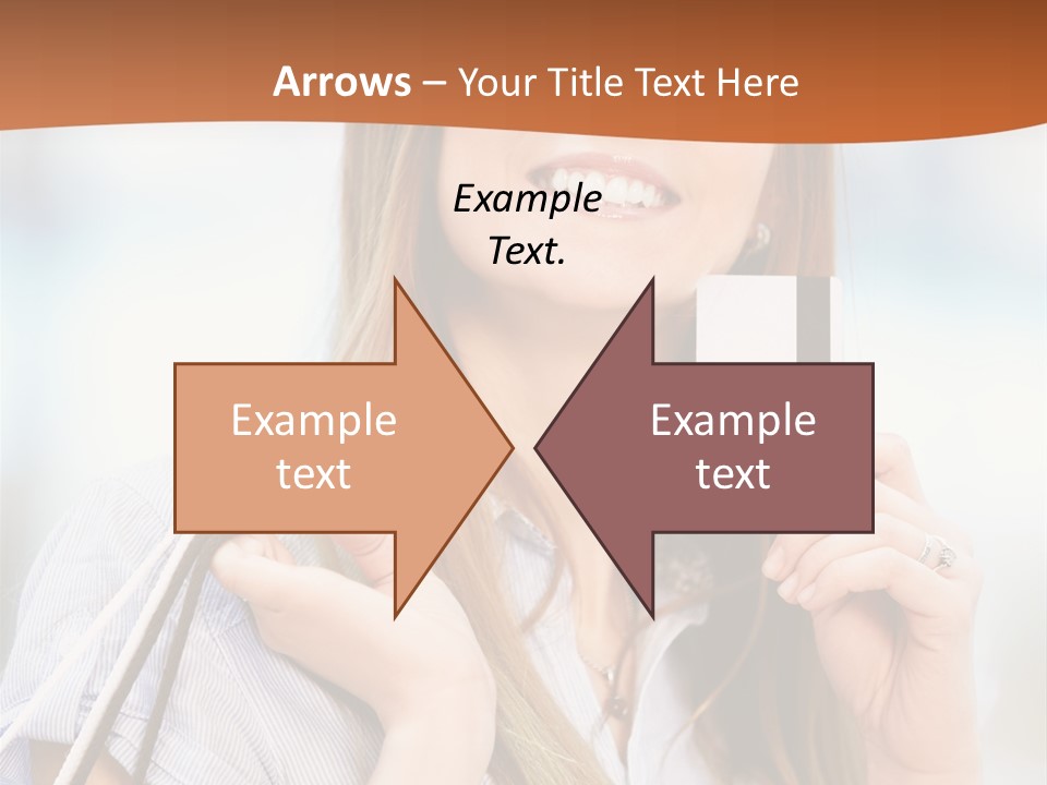 Store Customer Shopaholic PowerPoint Template