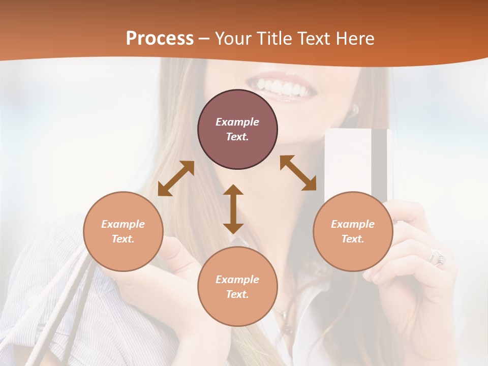 Store Customer Shopaholic PowerPoint Template