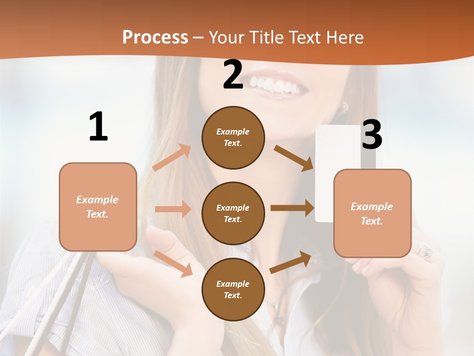 Store Customer Shopaholic PowerPoint Template