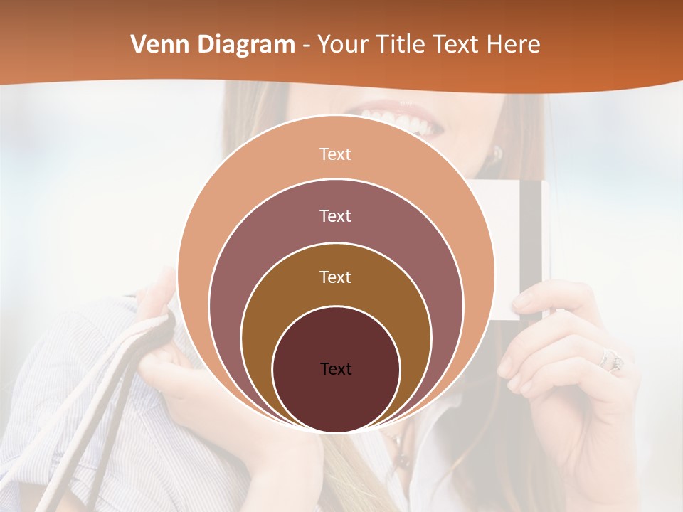 Store Customer Shopaholic PowerPoint Template