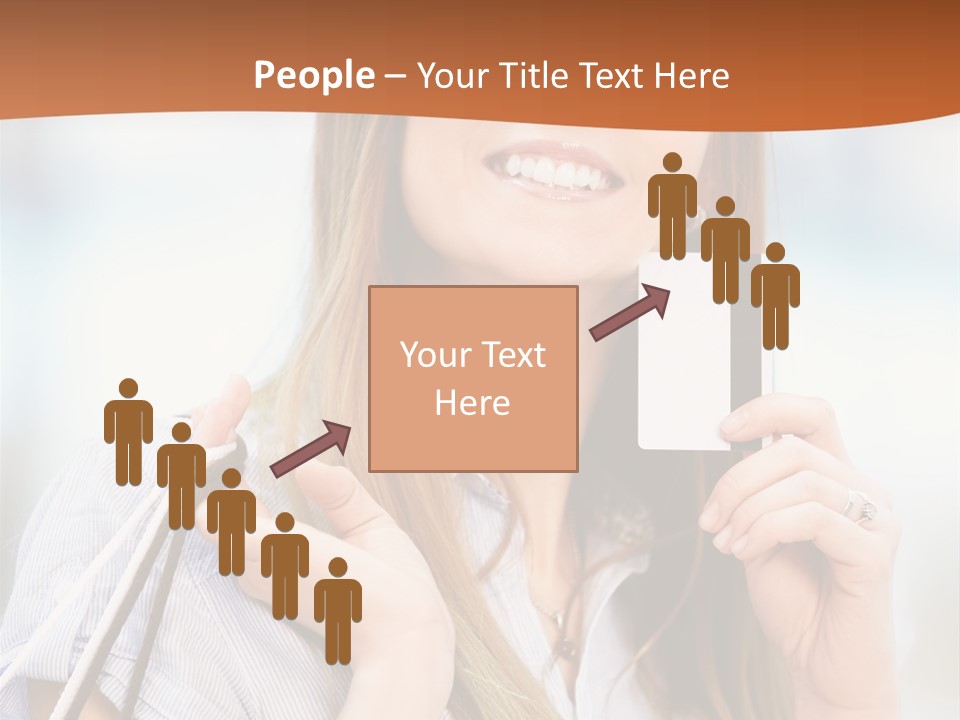 Store Customer Shopaholic PowerPoint Template