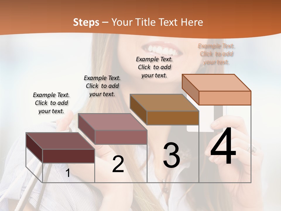 Store Customer Shopaholic PowerPoint Template