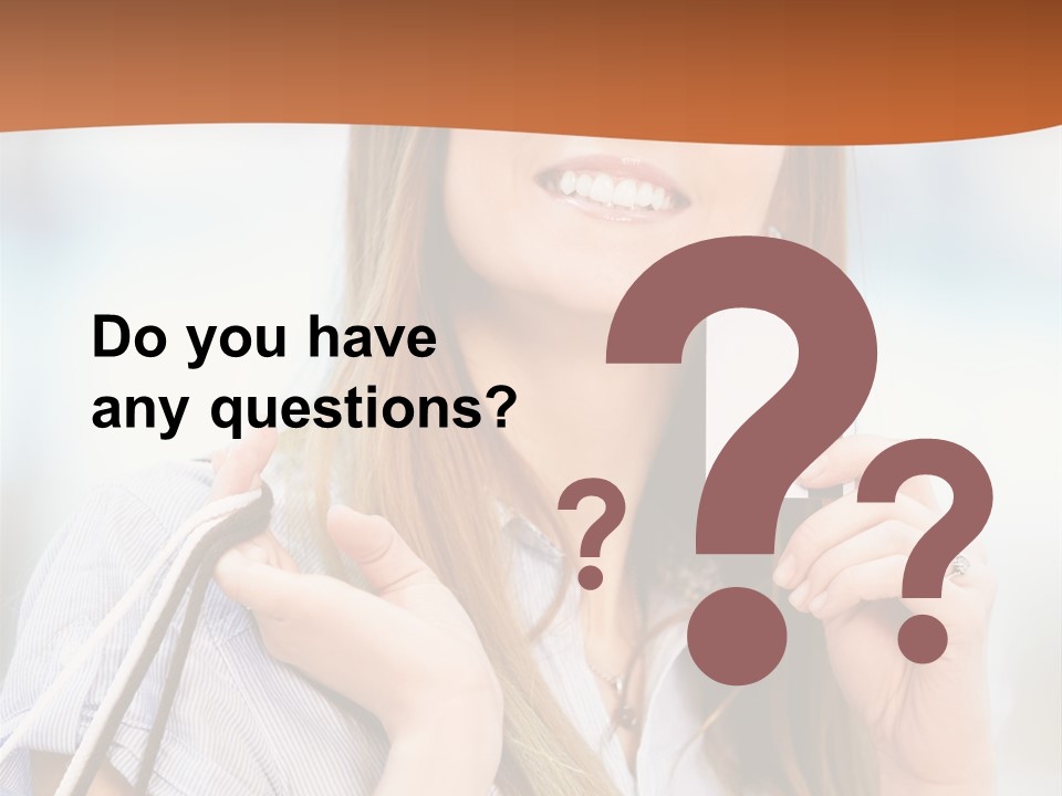 Store Customer Shopaholic PowerPoint Template