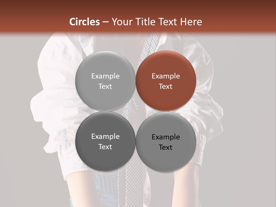 Cute Person Charming PowerPoint Template