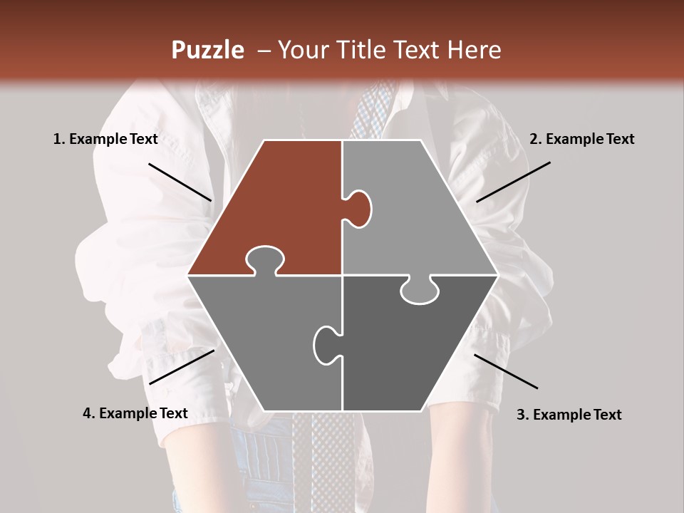 Cute Person Charming PowerPoint Template