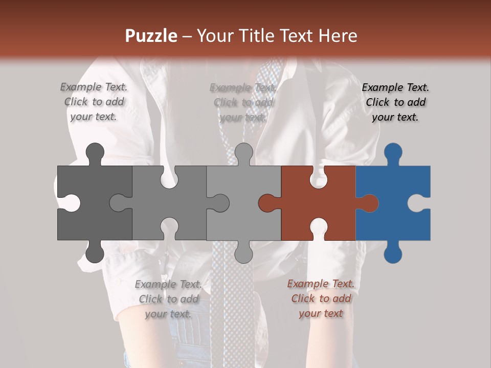 Cute Person Charming PowerPoint Template