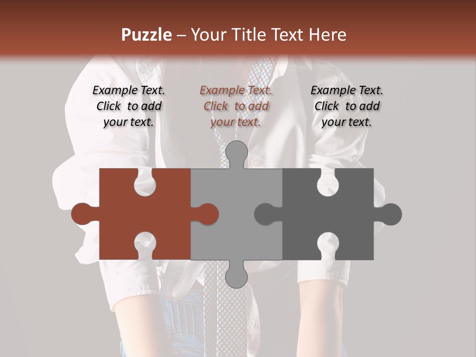 Cute Person Charming PowerPoint Template