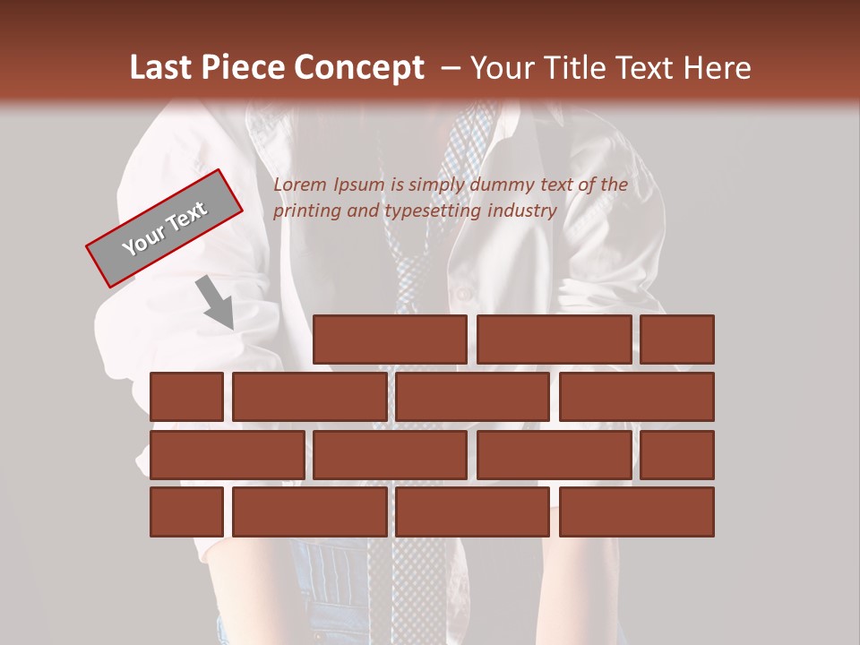 Cute Person Charming PowerPoint Template