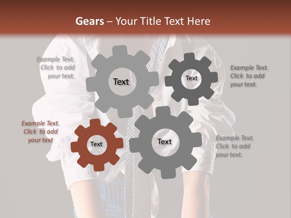 Cute Person Charming PowerPoint Template