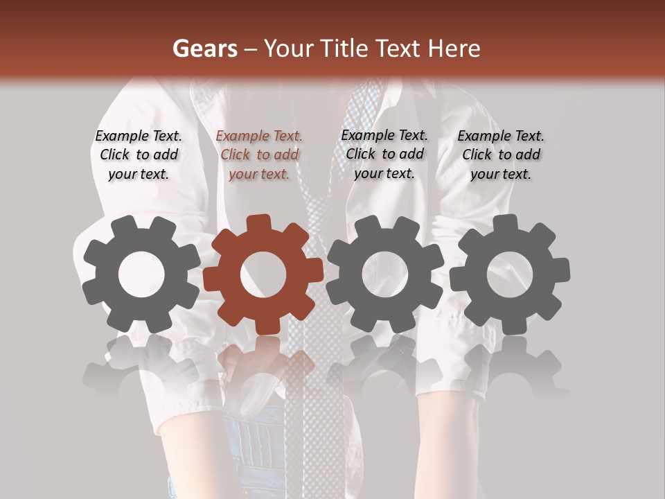 Cute Person Charming PowerPoint Template