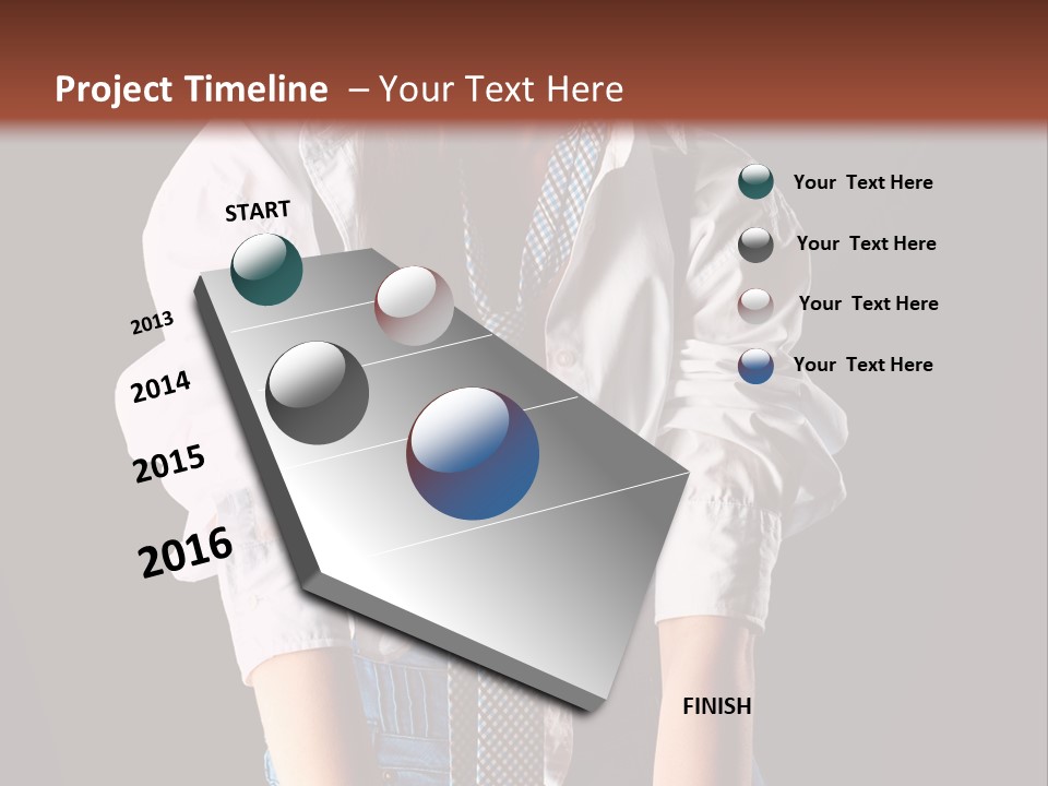 Cute Person Charming PowerPoint Template