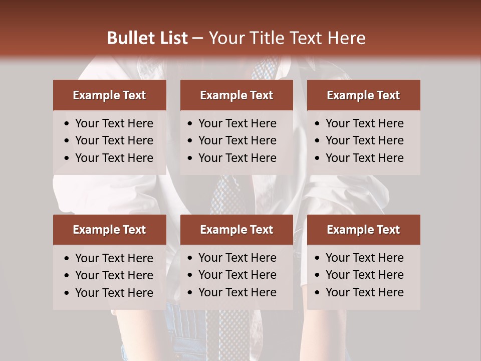 Cute Person Charming PowerPoint Template