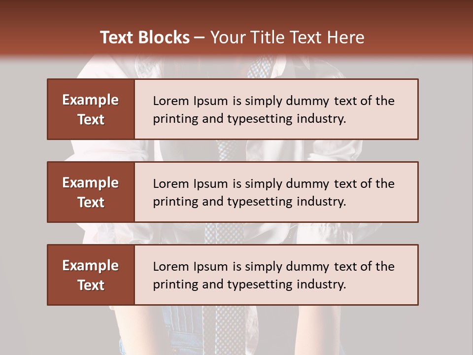 Cute Person Charming PowerPoint Template