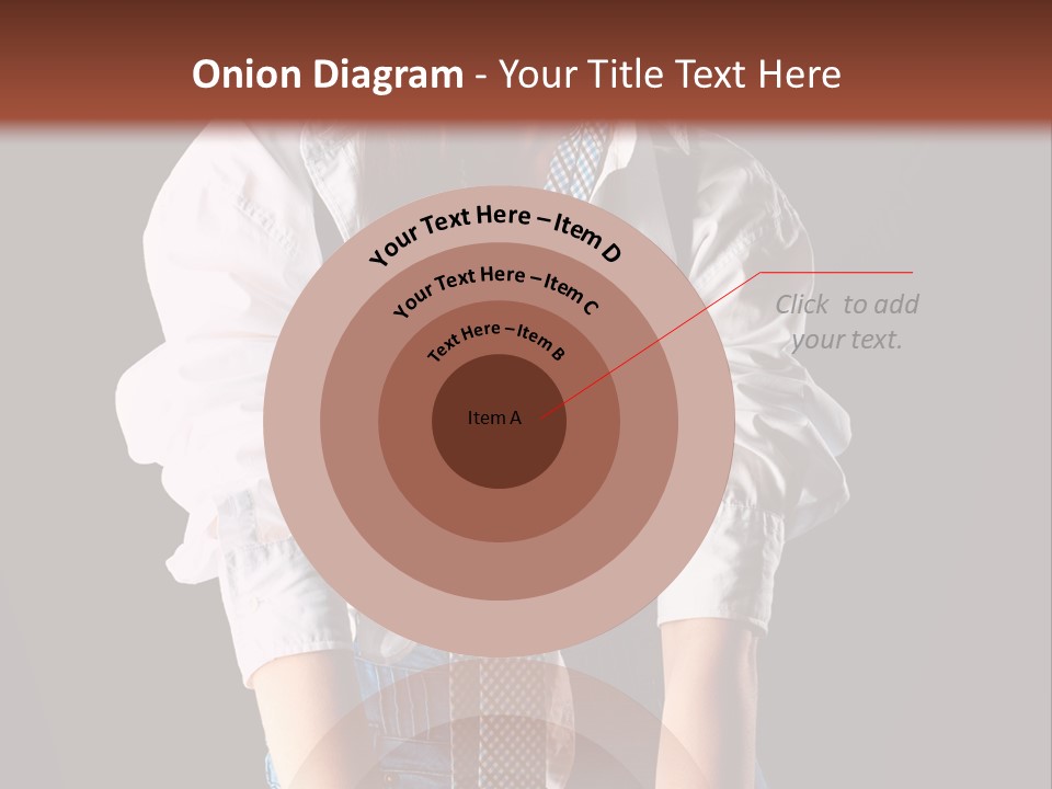 Cute Person Charming PowerPoint Template