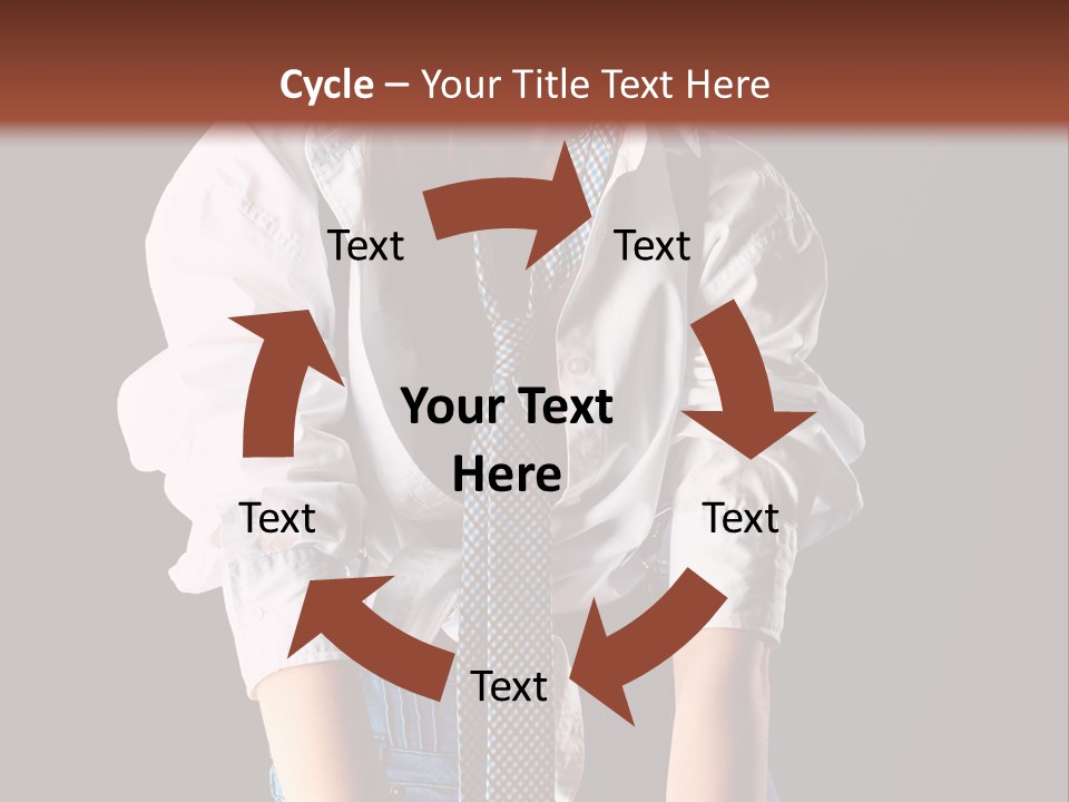 Cute Person Charming PowerPoint Template