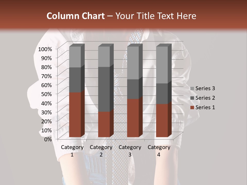 Cute Person Charming PowerPoint Template