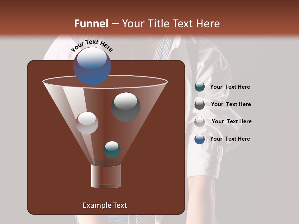 Cute Person Charming PowerPoint Template
