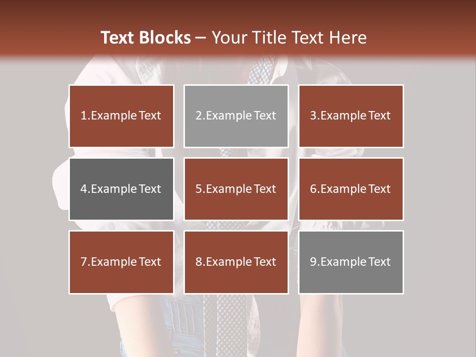 Cute Person Charming PowerPoint Template