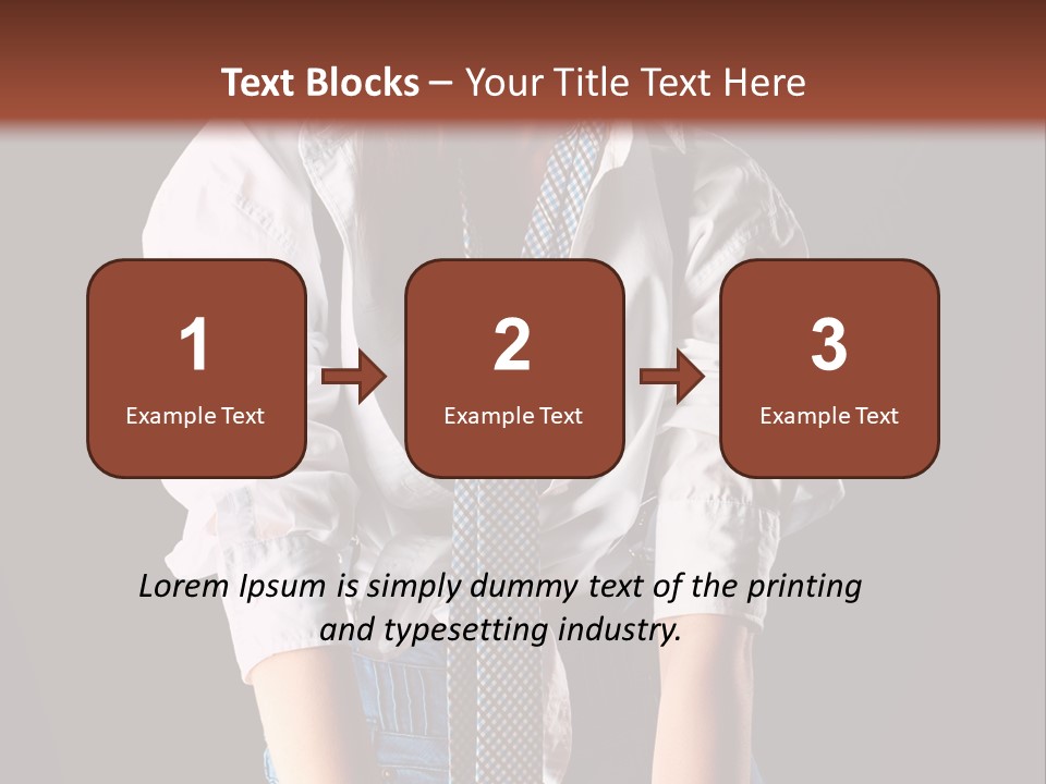 Cute Person Charming PowerPoint Template