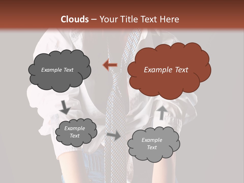 Cute Person Charming PowerPoint Template