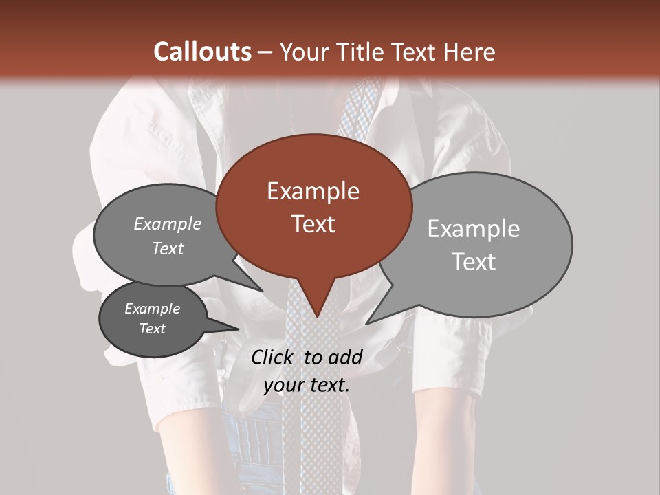 Cute Person Charming PowerPoint Template