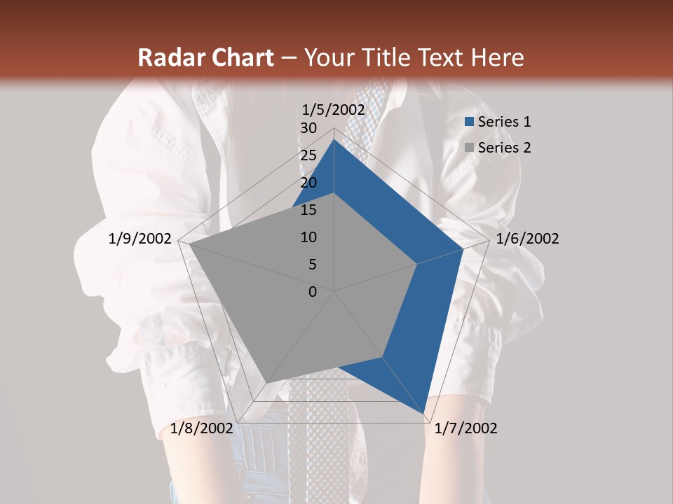 Cute Person Charming PowerPoint Template