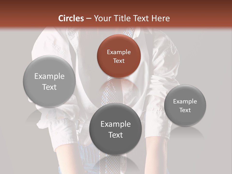 Cute Person Charming PowerPoint Template