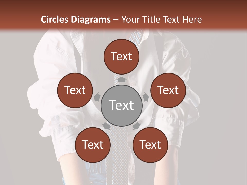 Cute Person Charming PowerPoint Template