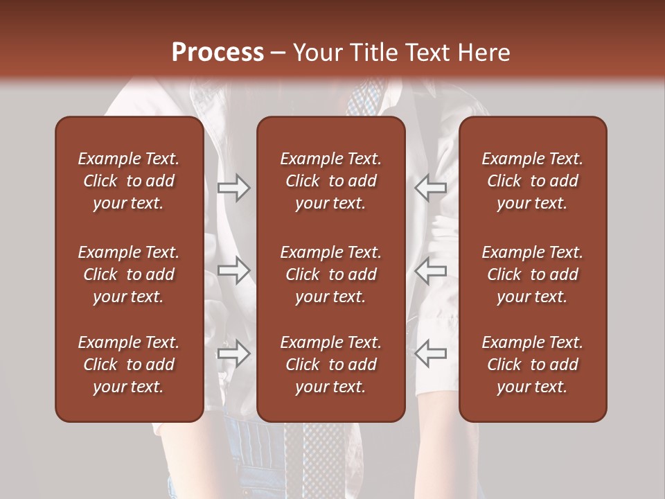 Cute Person Charming PowerPoint Template